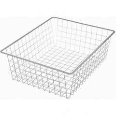 Marlin Steel Wire Products - Baskets Shape: Rectangular Material Family: Metal - Exact Industrial Supply