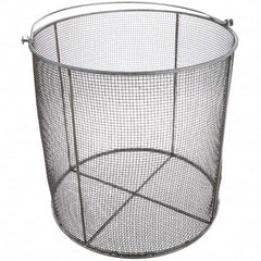 Marlin Steel Wire Products - Baskets Shape: Round Material Family: Metal - Exact Industrial Supply