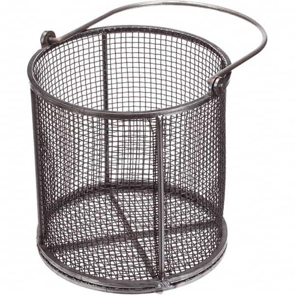 Marlin Steel Wire Products - Baskets Shape: Round Material Family: Metal - Exact Industrial Supply