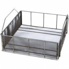 Marlin Steel Wire Products - Baskets Shape: Rectangular Material Family: Metal - Exact Industrial Supply