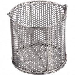 Marlin Steel Wire Products - Baskets Shape: Round Material Family: Metal - Exact Industrial Supply