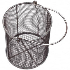 Baskets; Shape: Round; Material Family: Metal; Basket Type: Wire; Material: Steel