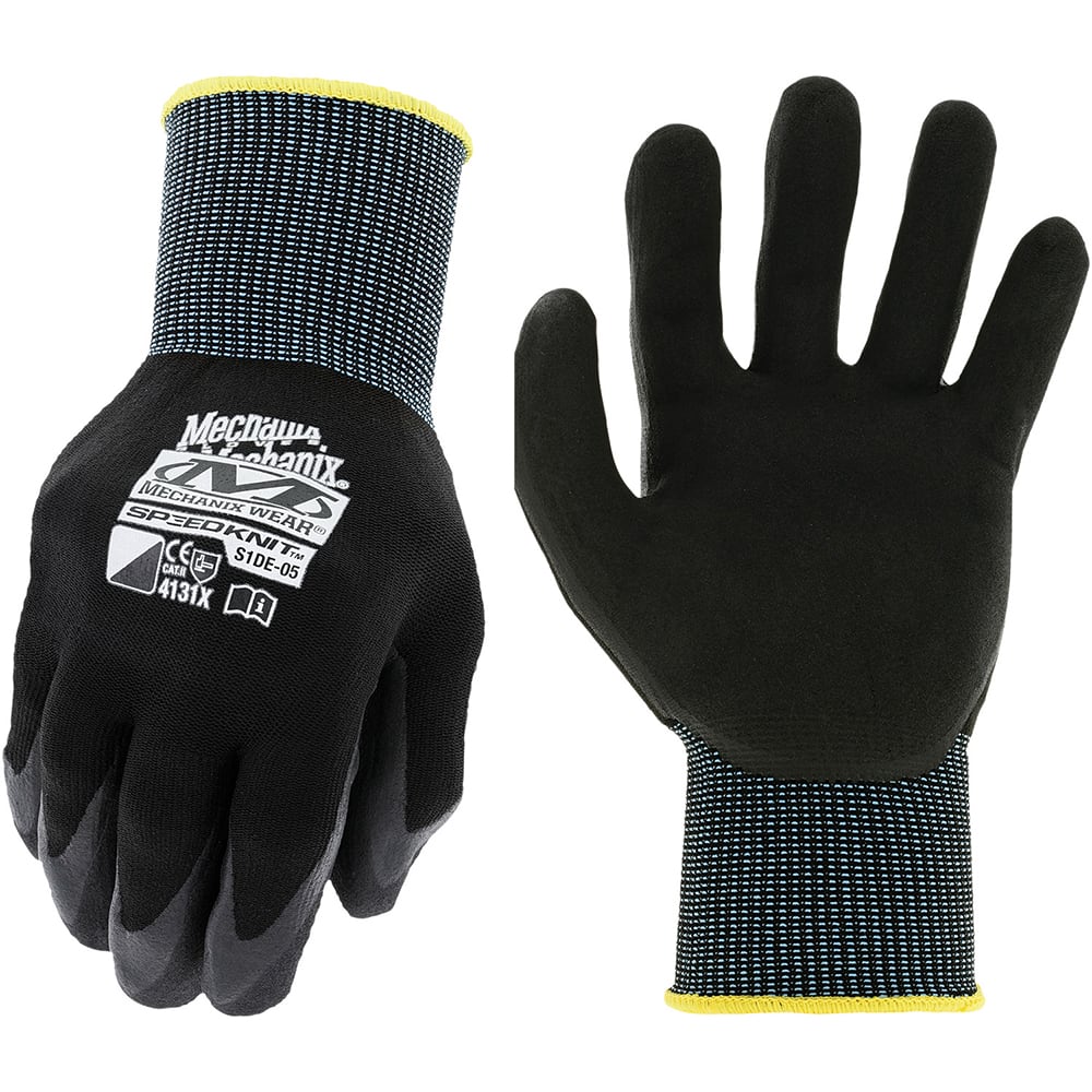 Mechanix Wear - Size XS (7) Nitrile Coated Nylon Work Gloves - Exact Industrial Supply