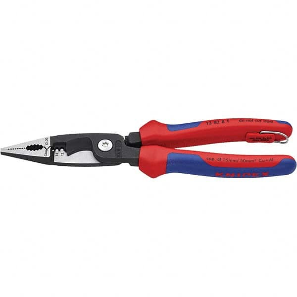 Knipex - Cutting Pliers Type: Electrician Pliers Insulated: NonInsulated - Exact Industrial Supply