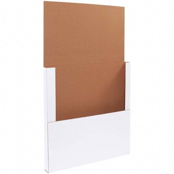 Made in USA - Pack of (50), 18" Wide x 18" Long x 2" High Crush Proof Mailers - Exact Industrial Supply