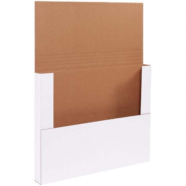 Made in USA - Pack of (50), 11-1/4" Wide x 17-1/4" Long x 2" High Crush Proof Mailers - Exact Industrial Supply