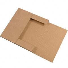 Made in USA - Pack of (50), 10-1/4" Wide x 10-1/4" Long x 1" High Crush Proof Mailers - Exact Industrial Supply