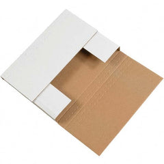 Made in USA - Pack of (50), 9-1/8" Wide x 12-1/8" Long x 3" High Crush Proof Mailers - Exact Industrial Supply