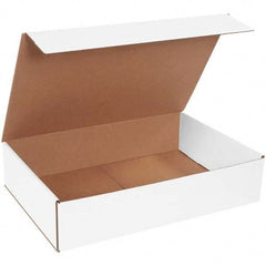 Made in USA - Pack of (25), 12" Wide x 18" Long x 3" High Crush Proof Mailers - Exact Industrial Supply
