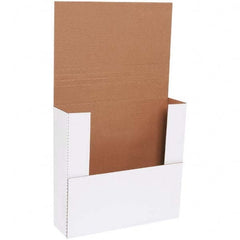 Made in USA - Pack of (50), 11-1/2" Wide x 12" Long x 3" High Crush Proof Mailers - Exact Industrial Supply