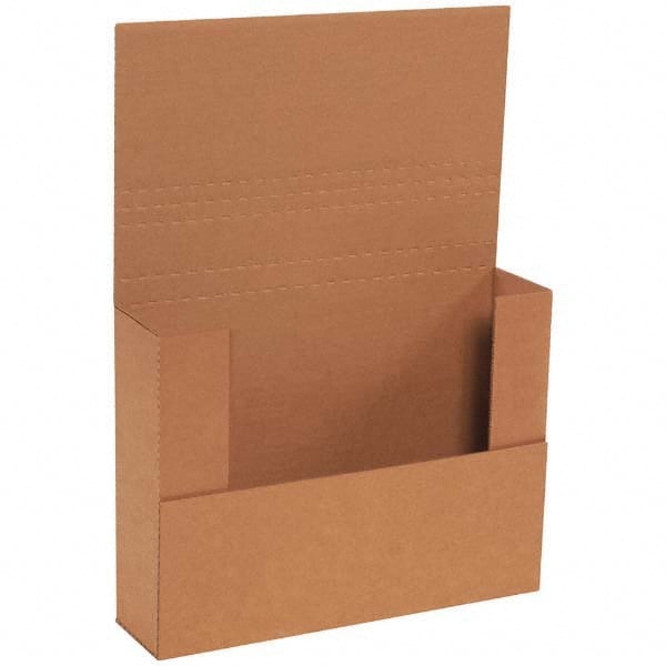 Made in USA - Pack of (50), 9-1/8" Wide x 12-1/8" Long x 4" High Crush Proof Mailers - Exact Industrial Supply
