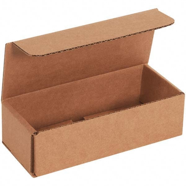 Made in USA - Pack of (50), 3" Wide x 7" Long x 2" High Corrugated Shipping Boxes - Exact Industrial Supply