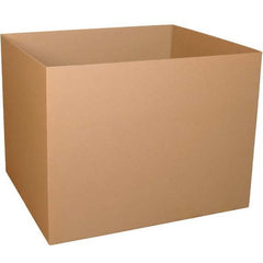 Made in USA - Pack of (5), 48" Wide x 48" Long x 48" High Corrugated Shipping Boxes - Exact Industrial Supply