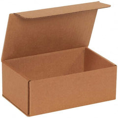 Made in USA - Pack of (50), 5" Wide x 8" Long x 3" High Corrugated Shipping Boxes - Exact Industrial Supply