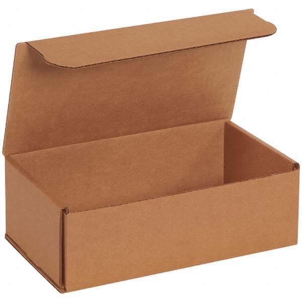 Made in USA - Pack of (50), 5" Wide x 9" Long x 3" High Corrugated Shipping Boxes - Exact Industrial Supply