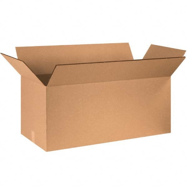 Made in USA - Pack of (10), 28" Wide x 28" Long x 12" High Corrugated Shipping Boxes - Exact Industrial Supply