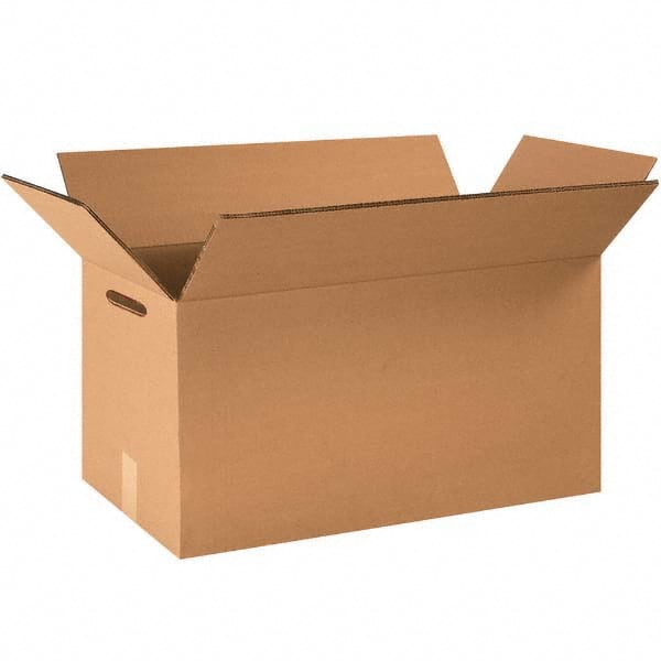 Made in USA - Pack of (10), 18" Wide x 20" Long x 12" High Corrugated Shipping Boxes - Exact Industrial Supply