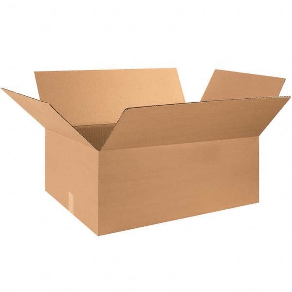 Made in USA - Pack of (15), 20" Wide x 28" Long x 10" High Corrugated Shipping Boxes - Exact Industrial Supply