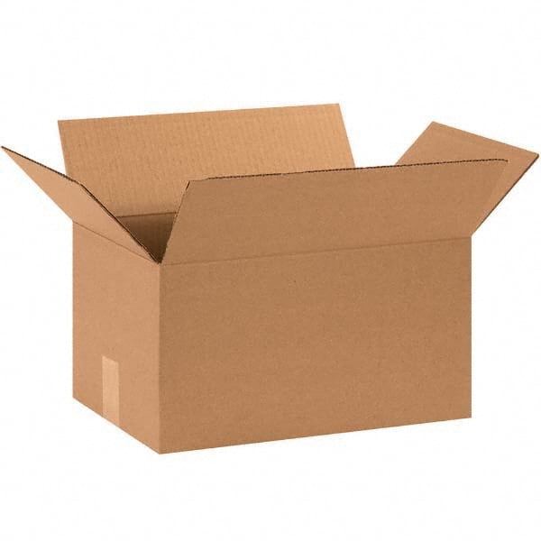 Made in USA - Pack of (25), 10" Wide x 15" Long x 7" High Moving Boxes - Exact Industrial Supply