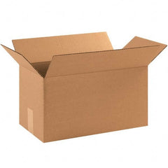 Made in USA - Pack of (25), 7" Wide x 17" Long x 7" High Moving Boxes - Exact Industrial Supply