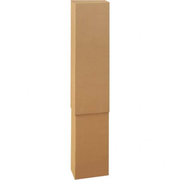 Made in USA - Pack of (15), 4" Wide x 12" Long x 48" High Telescoping Boxes - Exact Industrial Supply