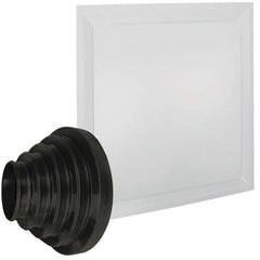 American Louver - Registers & Diffusers Type: Ceiling Diffuser Style: Plaque - Exact Industrial Supply