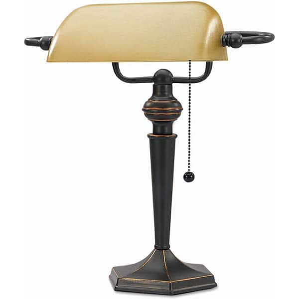 ALERA - Task Lights Fixture Type: Desk Color: Antique Bronze - Exact Industrial Supply