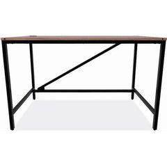 ALERA - Office Desks Type: Table Desk Color: Modern Walnut - Exact Industrial Supply