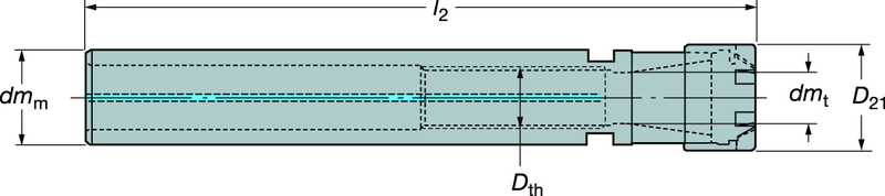 A393142632203 CHUCK EXTENSION - Exact Industrial Supply