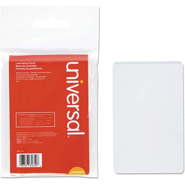 UNIVERSAL - Laminator Accessories Type: Laminating Pouch - Exact Industrial Supply