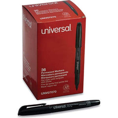 UNIVERSAL - Markers & Paintsticks Type: Permanent Color: Black - Exact Industrial Supply