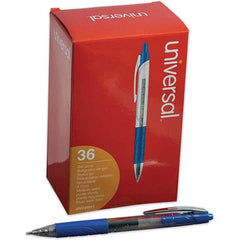 UNIVERSAL - Pens & Pencils Type: Comfort Grip Stick Pen Color: Blue - Exact Industrial Supply