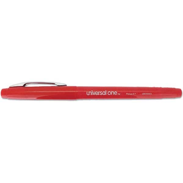 UNIVERSAL - Pens & Pencils Type: Stick Pen Color: Red - Exact Industrial Supply