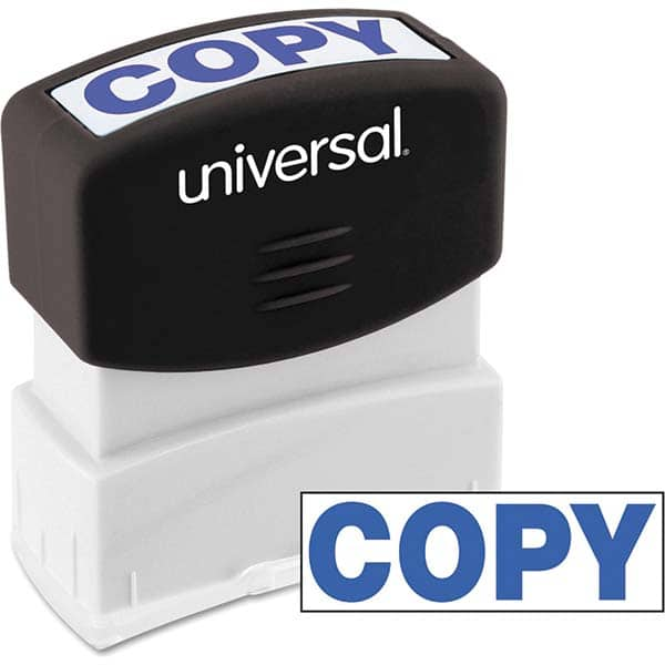 UNIVERSAL - Pre-inked Stock Stamps Type: Message Message: COPY - Exact Industrial Supply