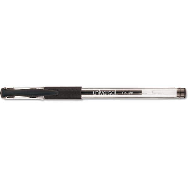 UNIVERSAL - Pens & Pencils Type: Comfort Grip Stick Pen Color: Black - Exact Industrial Supply