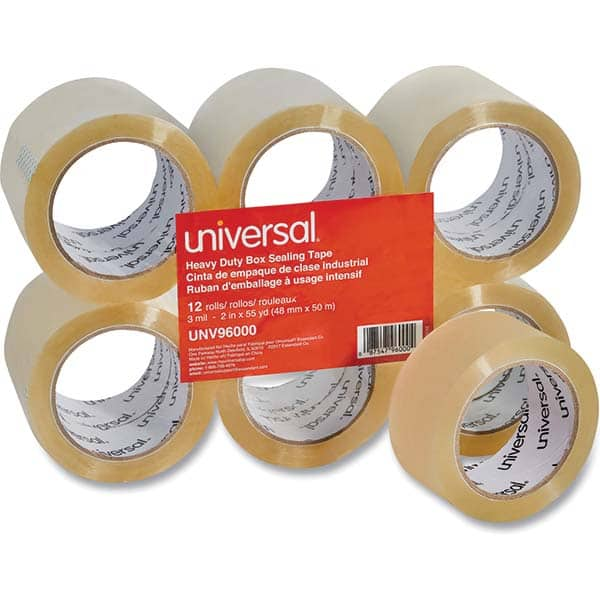 UNIVERSAL - Packing Tape Tape Type: Sealing Color: Clear - Exact Industrial Supply