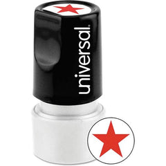 UNIVERSAL - Pre-inked Stock Stamps Type: Message Message: STAR (ICON) - Exact Industrial Supply