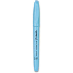 UNIVERSAL - Markers & Paintsticks Type: Highlighters Color: Fluorescent Blue - Exact Industrial Supply