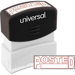 UNIVERSAL - Pre-inked Stock Stamps Type: Message Message: POSTED - Exact Industrial Supply