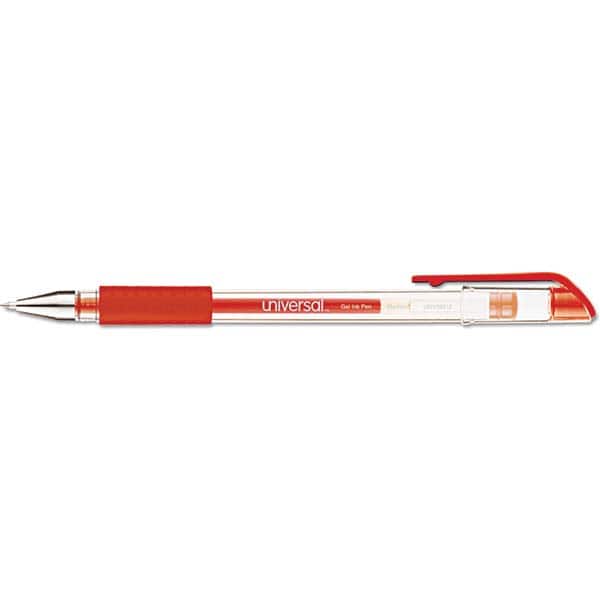 UNIVERSAL - Pens & Pencils Type: Comfort Grip Stick Pen Color: Red - Exact Industrial Supply