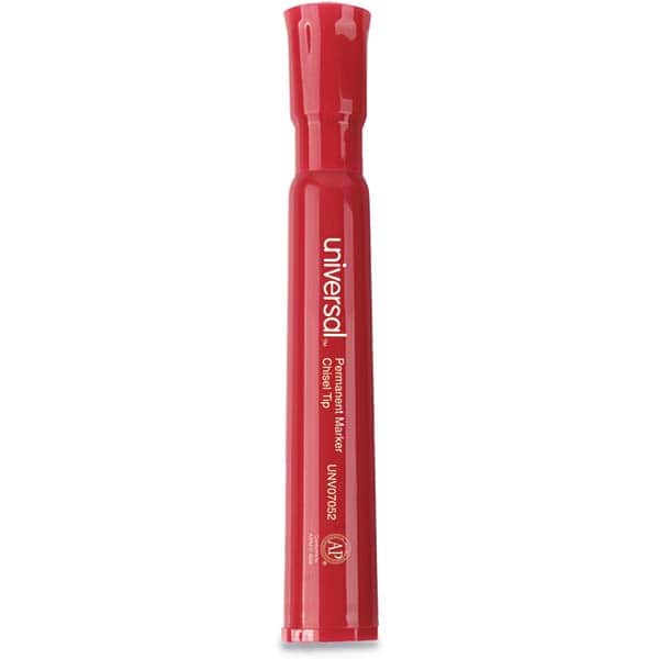 UNIVERSAL - Markers & Paintsticks Type: Permanent Color: Red - Exact Industrial Supply