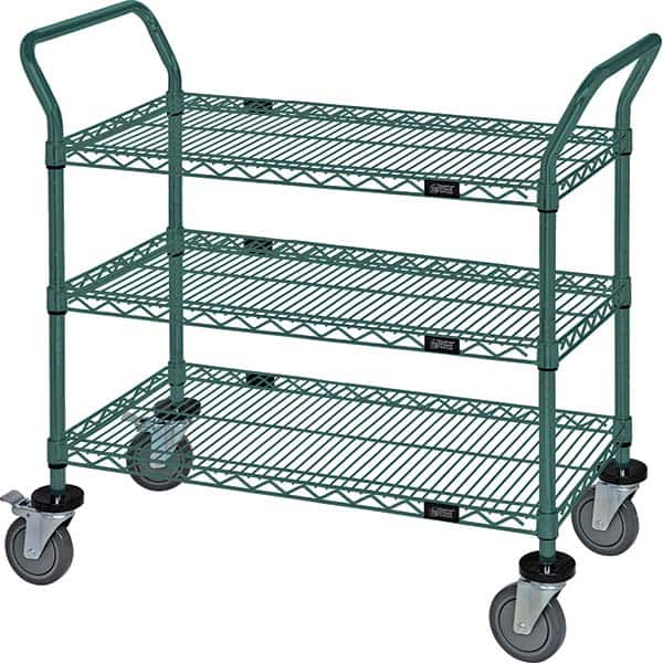 Quantum Storage - Carts Type: Utility Cart Load Capacity (Lb.): 1200.000 - Exact Industrial Supply