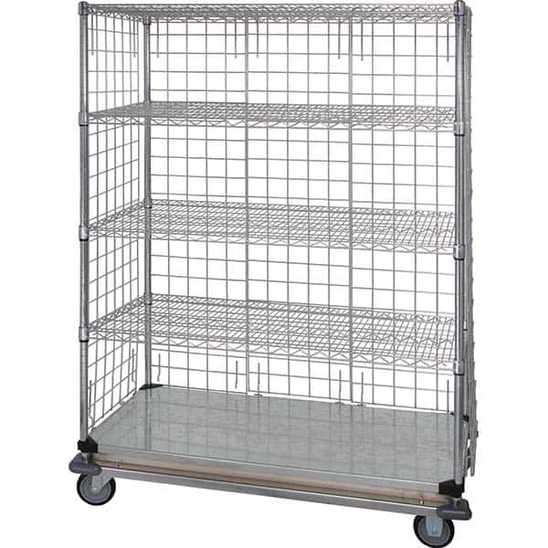 Quantum Storage - Carts Type: Enclosure Carts Load Capacity (Lb.): 1200.000 - Exact Industrial Supply