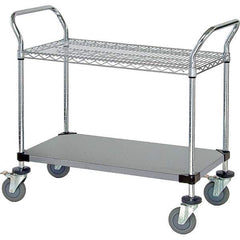 Quantum Storage - Carts Type: Utility Cart Load Capacity (Lb.): 1200.000 - Exact Industrial Supply