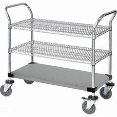 Quantum Storage - Carts Type: Utility Cart Load Capacity (Lb.): 1200.000 - Exact Industrial Supply