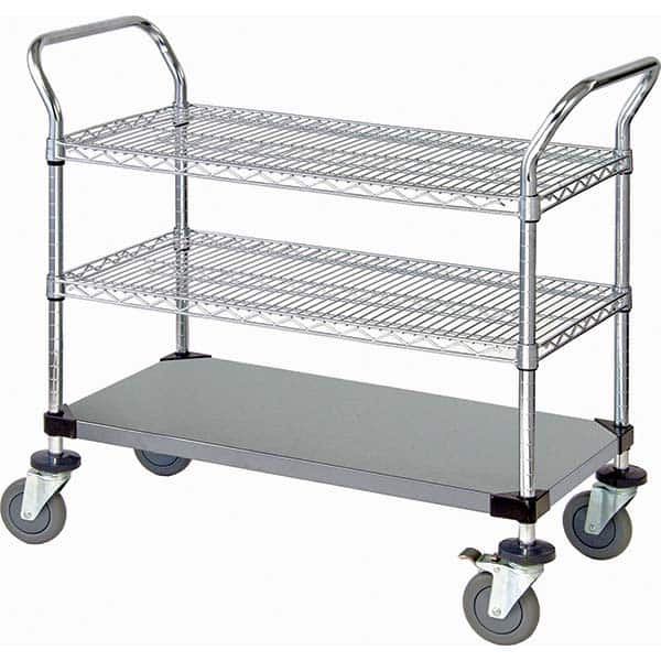 Quantum Storage - Carts Type: Utility Cart Load Capacity (Lb.): 1200.000 - Exact Industrial Supply