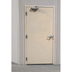 Panel Built - Temporary Structure Doors Type: Swing Door Width (Feet): 3.00 - Exact Industrial Supply