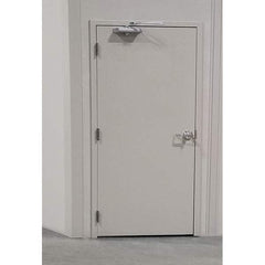 Panel Built - Temporary Structure Doors Type: Swing Door Width (Feet): 3.00 - Exact Industrial Supply