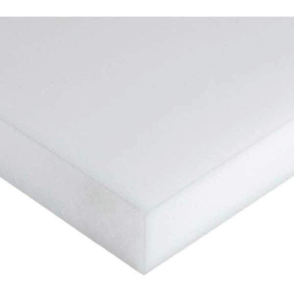 Plastic Sheet: Acetal, 1/2″ Thick, 12″ Long, Natural Color, 9,000 psi Tensile Strength Rockwell R-120