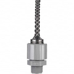 Hubbell Wiring Device-Kellems - 0.75 to 0.87" Liquidtight Straight Strain Relief Cord Grip - Exact Industrial Supply